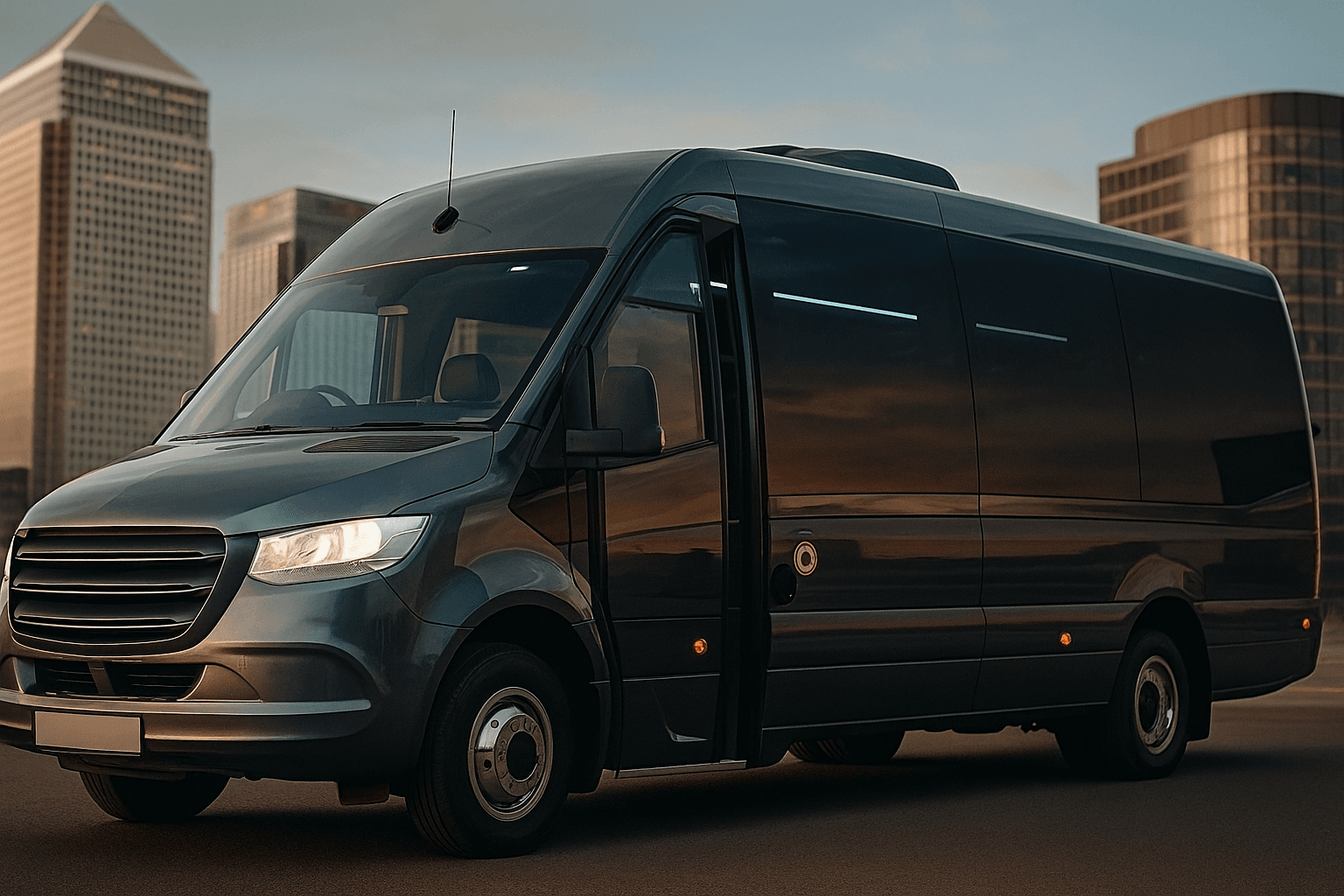Mini Bus Hire London with Safety Features