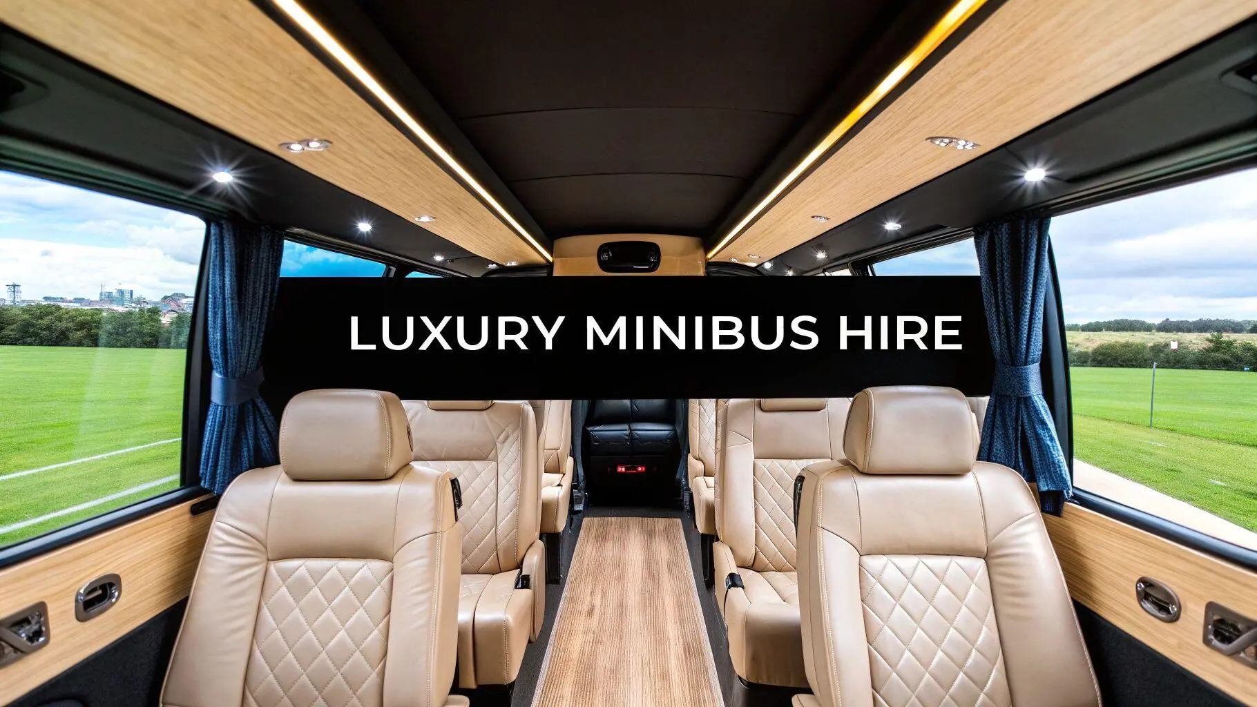 Comfortable London Minibus Travel Experience