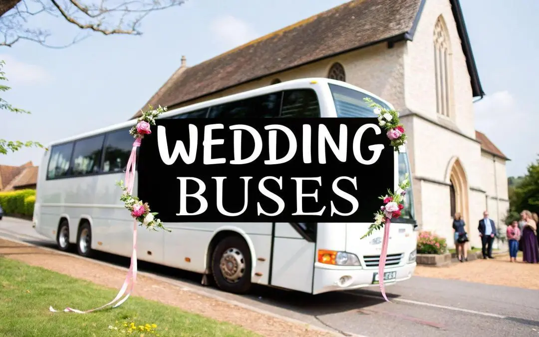 Your Guide to Buses for Weddings in the UK