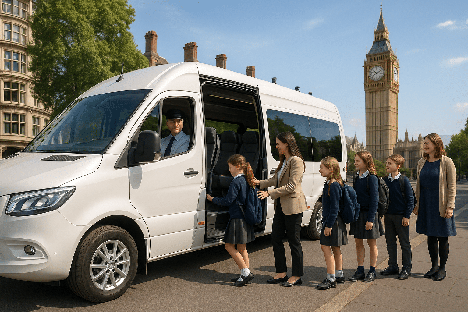 minibus hire for school trips London - West London Minibus Hire